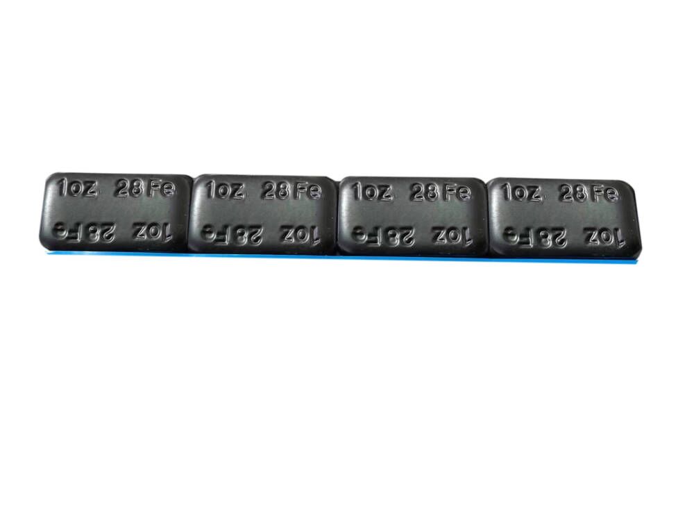 WHL WHT STRIPS ADH FE BLK 4X1 1OZ